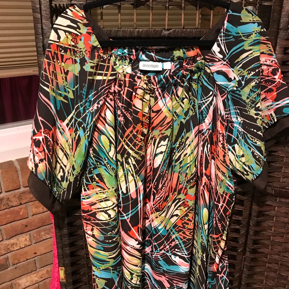 Avenue- multi colored tunic